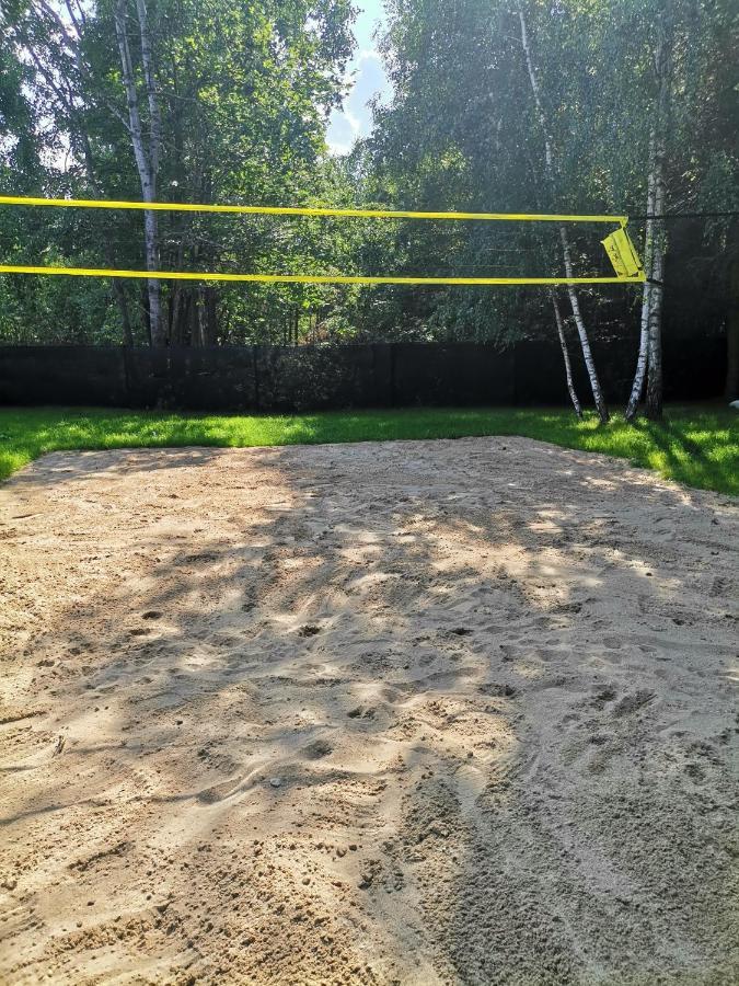 Dziki Zakatek Piskornia Dom Z Balia Jacuzzi Villaer